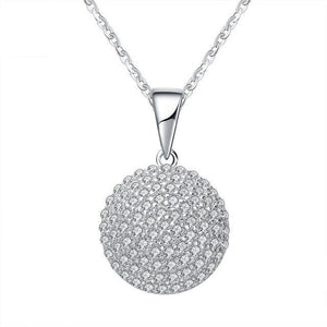 Round Pendant Necklace