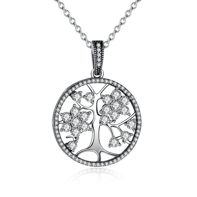 Tree of Life Round  Necklace