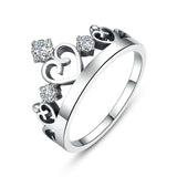 Enchanted Crown Finger Ring