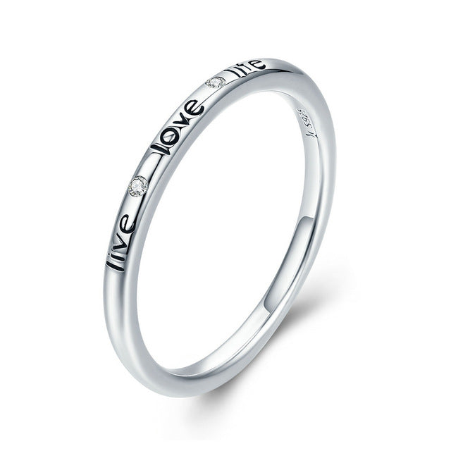 Life Stories Silver Ring