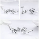 Majestic Feather Stud Earrings