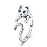 Naughty Cat Finger Ring