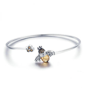 Sparking Bee Bracelets Bangles