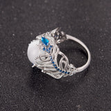 Feather Opal Ring