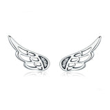 Majestic Feather Stud Earrings